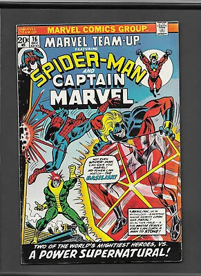 Buy Marvel Team-Up #16 (1972 Series) Spider-Man / Captain Marvel [Very Fine- (7.5)] • 10.31£