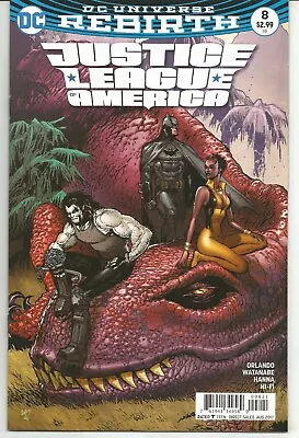 Buy Justice League Of America #8 : August 2017 : DC Comics • 6.95£