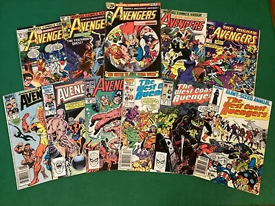 Buy Avengers Bronze & Copper Age Marvel Comic Book Lot Of 11 Issues  • 11.86£