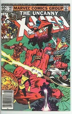 Buy Uncanny X-Men #160 Marvel 1982 NM 1st Illyana Rasputin/Magik Newsstand FREE SHIP • 35.62£