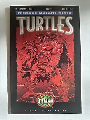 Buy Teenage Mutant Ninja Turtles 53 - November 1992 - VF/NM - Mirage TMNT • 23.75£