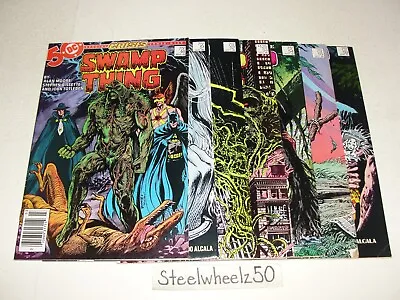 Buy Swamp Thing 7 Comic Lot DC 1986 #46 51 52 53 54 55 59 Batman Crisis Alan Moore • 31.71£