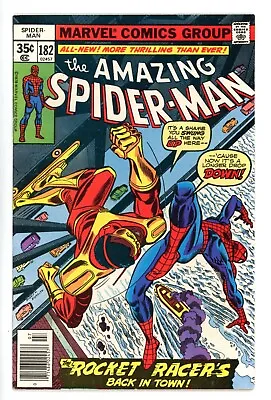 Buy AMAZING SPIDER-MAN #182  Marvel 1978 - 1st Jackson Weele - Ross Andru Art - VF • 14.23£