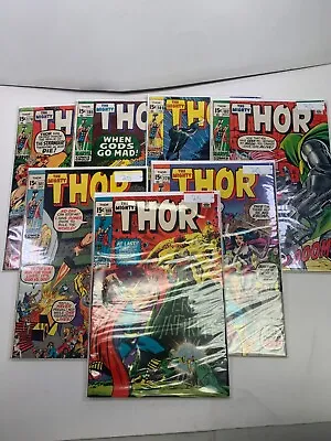 Buy The Mighty Thor #178-#182 & #185,#188(1970, Marvel Comics) • 106.72£