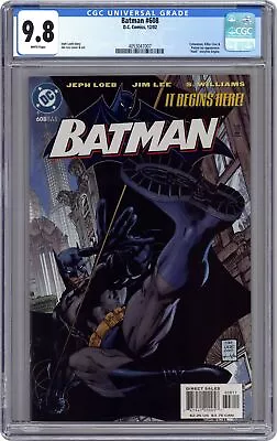 Buy Batman #608A Lee CGC 9.8 2002 4053047007 • 146.26£