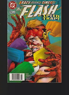 Buy DC Comics The Flash #114 June 1996 Race Against Time Part 2 • 2.38£