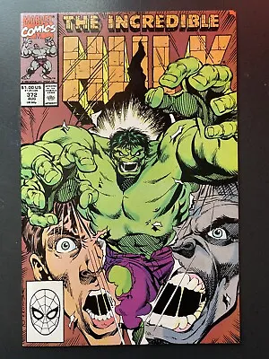 Buy Marvel Comics Incredible Hulk #372 The Return Of Green Hulk Dale Keown 1990 • 7.88£