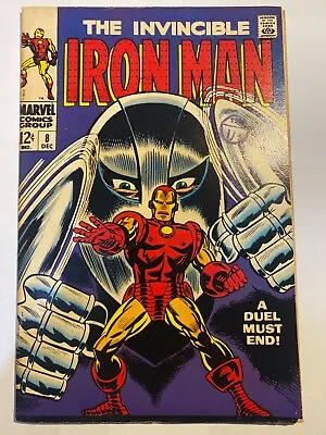 Buy INVINCIBLE IRON MAN #8 Marvel Comics 1968  FN/VF • 49.95£