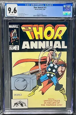 Buy Thor Annual #11 CGC 9.6 Marvel Comics, 1983 • 142.30£