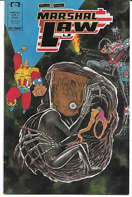 Buy MARSHAL LAW #5 (December 1988) ~ Epic Comics Series • 4.50£