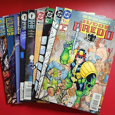 Buy 9 Assorted Comics Judge Dredd 1-4, Mystery Men 1-2, Rune 1-3 Fine • 7.88£