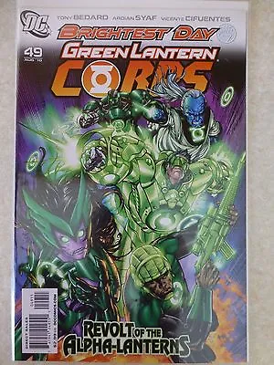 Buy  Brightest Day  Green Lantern Corps Issue 49  First Print  - 2010 • 3.95£