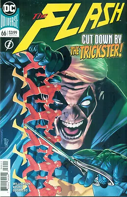 Buy The Flash #66 By Williamson Kolins Trickster James Jesse JLA Variant A NM/M 2019 • 3.19£