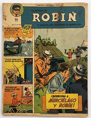 Buy Robin N° 63 Muchnik Detective Comics Nº 178 Batman Argentina 1952 • 20.08£