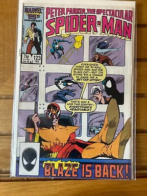 Buy Peter Parker The Spectacular Spiderman #123 - BLACK CAT! • 5£