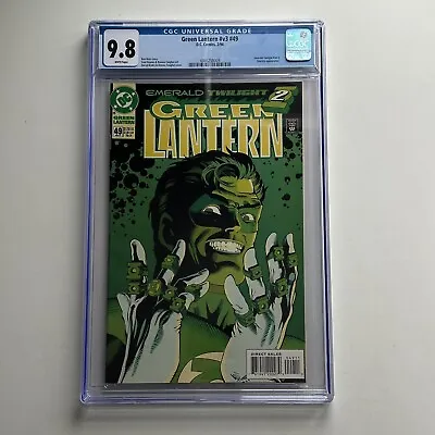 Buy DC Comics Green Lantern V3 #49 CGC 9.8 NM/M Emerald Twilight 1994 • 157.74£