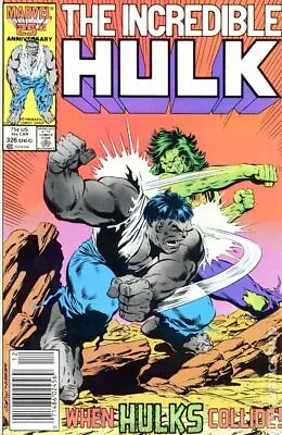 Buy Incredible Hulk Mark Jewelers #326MJ FN/VF 7.0 1986 Stock Image • 9.99£