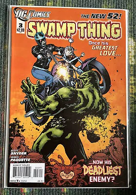 Buy Swamp Thing #3 New 52 DC Comics 2012 Sent In A Cardboard Mailer • 3.99£