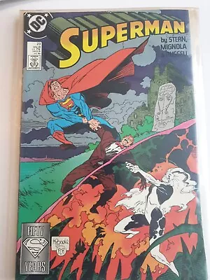 Buy SUPERMAN Vol 2 ISSUE #23.  JOHN BYRNE  1988. Near Mint.  Rare HIGH GRADE • 1.99£