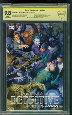 Buy Batman Detective Comics 1000 CBCS SS 9.8 Mayhew Variant 1st Arkham Knight Up CGC • 160.85£