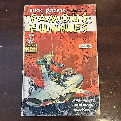 Buy Famous Funnies #214 (1954) - Frazetta Cover! Sci-Fi! • 1,275.21£