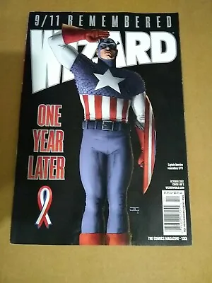 Buy Wizard Magazine Oct 2002 Cover 1 #133 911 Remembered Captain America • 15.76£