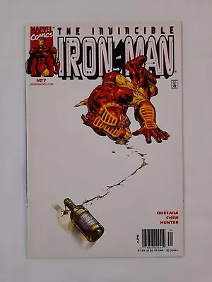 Buy INVINCIBLE IRON MAN Issue #27 Marvel Comics 2000 BAGGED AND BOARDED • 2.81£