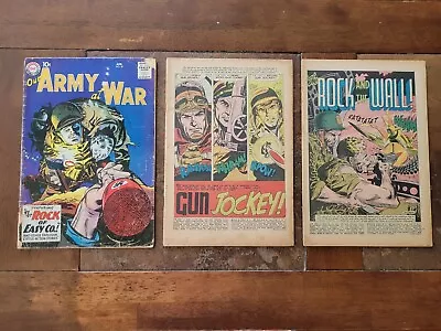 Buy Our Army At War 81 82 83 First App Sgt. Rock DC Silver Age War Comic Books KEYS • 1,027.79£