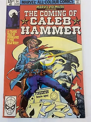 Buy MARVEL PREMIERE #54 Caleb Hammer Marvel Comics UKP Variant 1980 VF/VF- • 2.95£