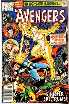 Buy AVENGERS 8 KINGSIZE ANNUAL Marvel 1978 • 8.99£