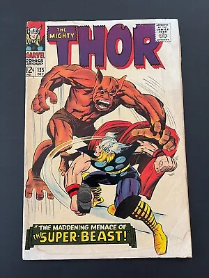 Buy Thor #135 - Origin Of High Evolutionary (Marvel, 1966) VG+ • 20.38£