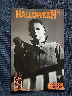 Buy Halloween #1  John Carpenter Photo Variant (2000) Chaos Comics • 40£