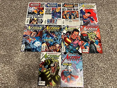 Buy DC Comics Action Comics 841 - 843 847 - 849 852 - 854 874 Lot Superman • 8.30£