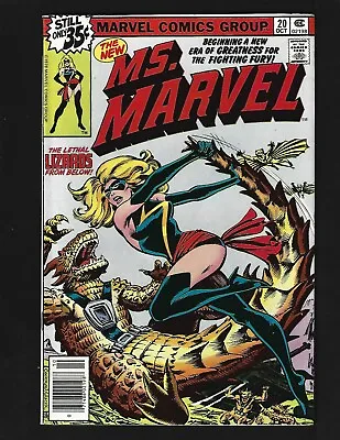 Buy Ms Marvel #20 VF- Cockrum Wiacek 1st Warbird Costume 1st Lizard People • 10.29£