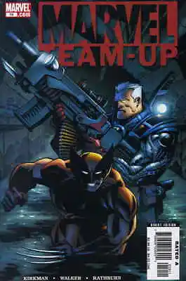 Buy Marvel Team-Up (3rd Series) #19 VF; Marvel | Robert Kirkman Wolverine Cable - We • 1.97£