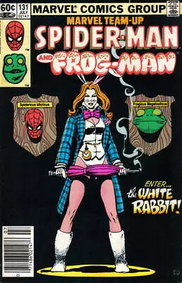 Buy Marvel Team-Up #131 (Newsstand) FN; Marvel | 1st Appearance White Rabbit - We Co • 41.80£