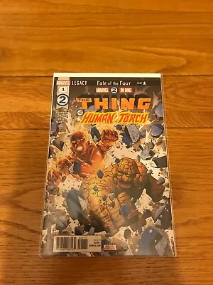 Buy Marvel 2-in-one  1. Nm Cond. Marvel. 2018 Series. Thing & Human Torch • 1.95£