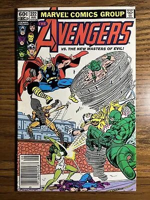 Buy The Avengers 222 Newsstand Greg Laroque Cover Jim Shooter Story Marvel 1982 • 2.14£
