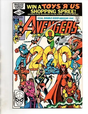 Buy Avengers Vol. 1 # 200 - 202 Marvel Comics Michelinie Perez 1980 VF • 17.34£