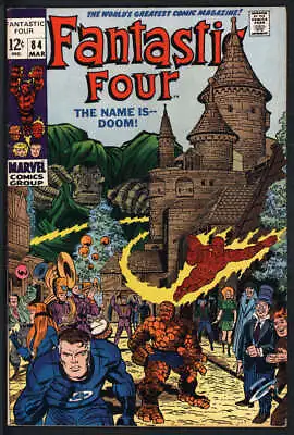 Buy Fantastic Four #84 6.5 // Jack Kirby & Joe Sinnott Cover Marvel Comics 1969 • 56.77£
