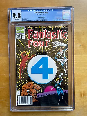 Buy Fantastic Four #358 CGC 9.8 (Marvel 1991) SUPER RARE NEWSSTAND 9.8! 1st Paibok • 157.94£