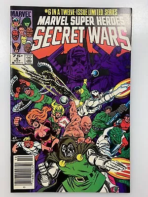 Buy SECRET WARS #6 OF 12 HUMAN TORCH SINGS THRILLER ...A Little Death... 1984 Marvel • 10.40£