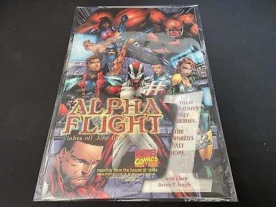 Buy RARE Issue #1 Alpha Flight... Takes Off June 11th (Marvel Comics) 1997 • 3.99£