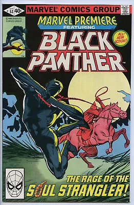 Buy MARVEL PREMIERE #53 - 9.0, WP - Black Panther Begins - Black Panther Vs KKK • 29.76£