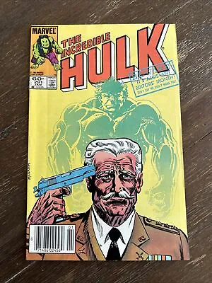 Buy The Incredible Hulk #291N (Marvel 1984) Origin Of General Thunderbolt Ross VF+ • 11.99£