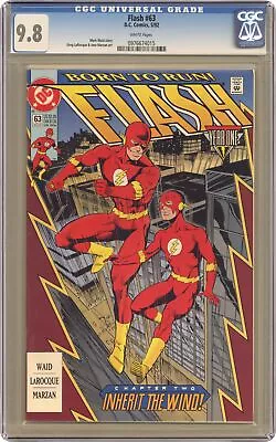 Buy Flash #63 CGC 9.8 1992 0976674015 • 47.95£