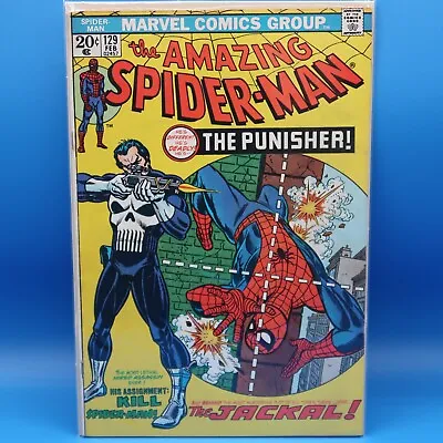 Buy Amazing Spider-Man #129 - 🔑 1st Appearance Of The Punisher + Jackal - VG/FN • 1,567.20£