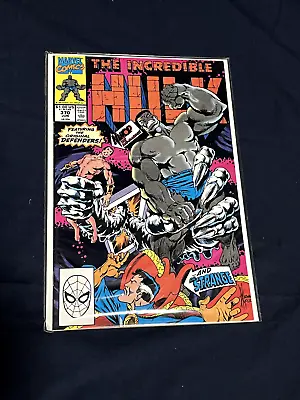 Buy The Incredible Hulk #370 1990 Marvel Comic Strange Matters High Grade • 5.59£