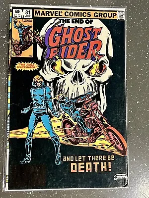 Buy 1983 Ghost Rider #81  *READER* Bronze Age SEE DESC/PICS • 6£