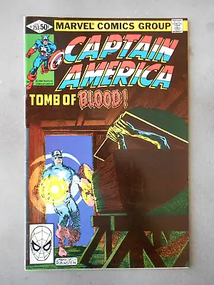 Buy CAPTAIN AMERICA #253 Marvel Comics 1st Series 1980 FAIR (missing Back Cover) • 1.06£